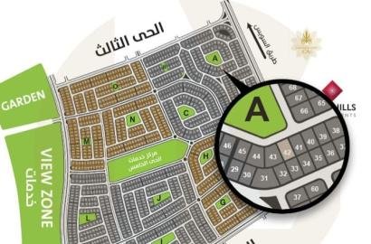 مشروع بيت الوطن الحي الخامس - واجهه بحري - جاردن فيو