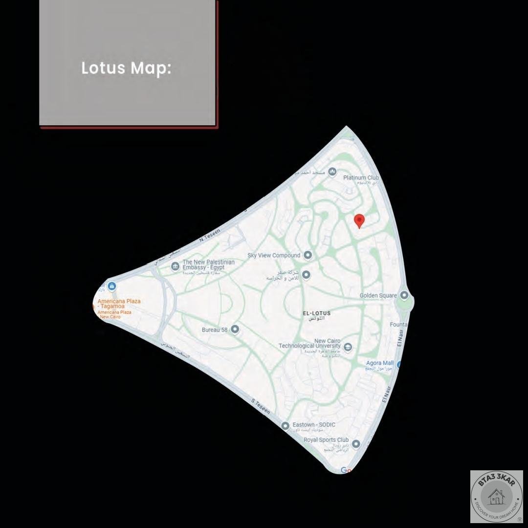 مشروع مميز باللوتس الشمالية مساحات مختلفة بانظمة سداد مرنة