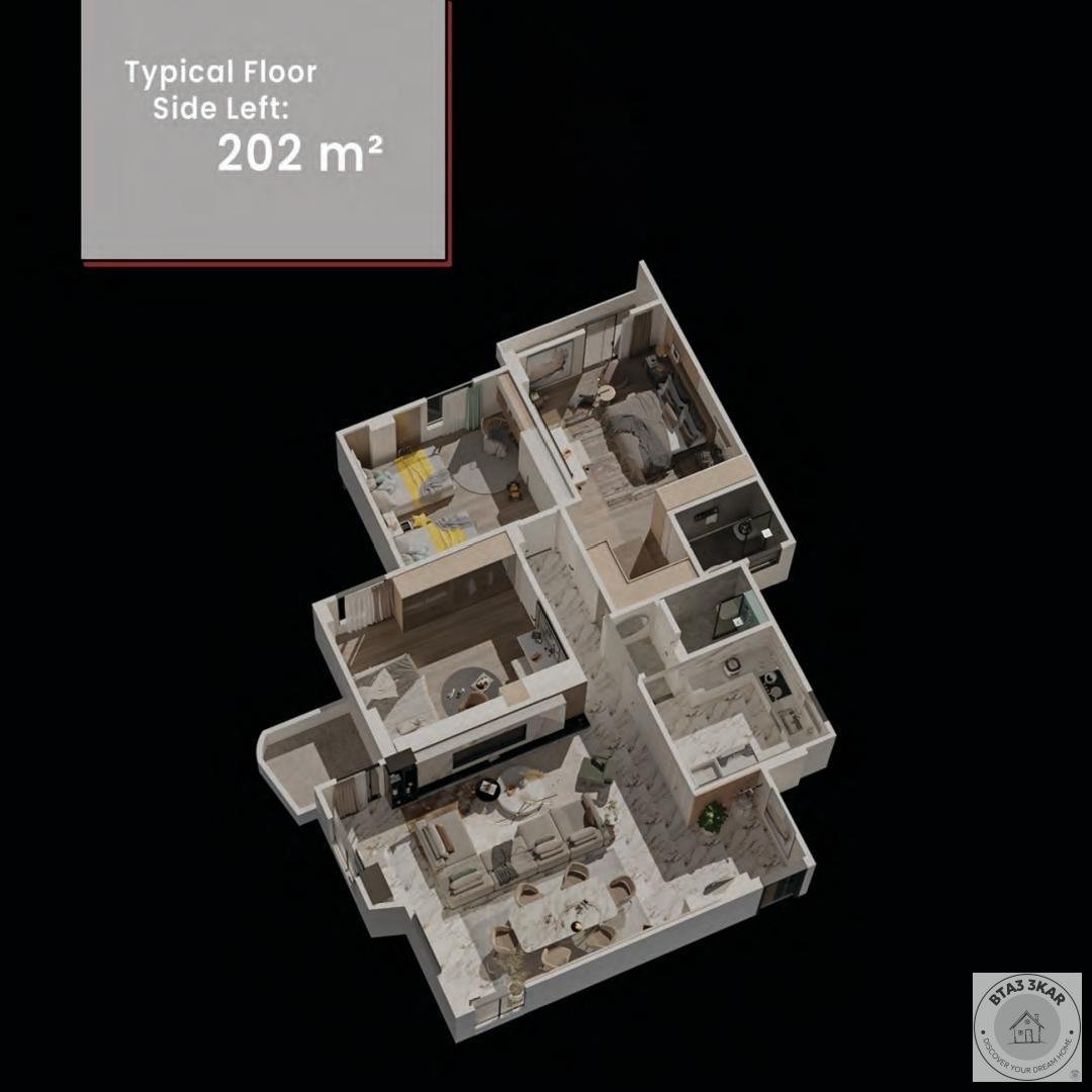 مشروع مميز باللوتس الشمالية مساحات مختلفة بانظمة سداد مرنة