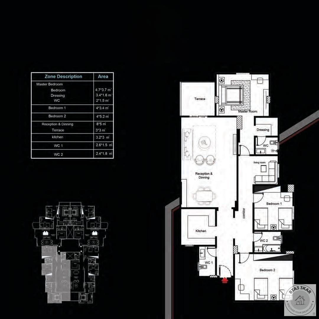 مشروع مميز باللوتس الشمالية مساحات مختلفة بانظمة سداد مرنة