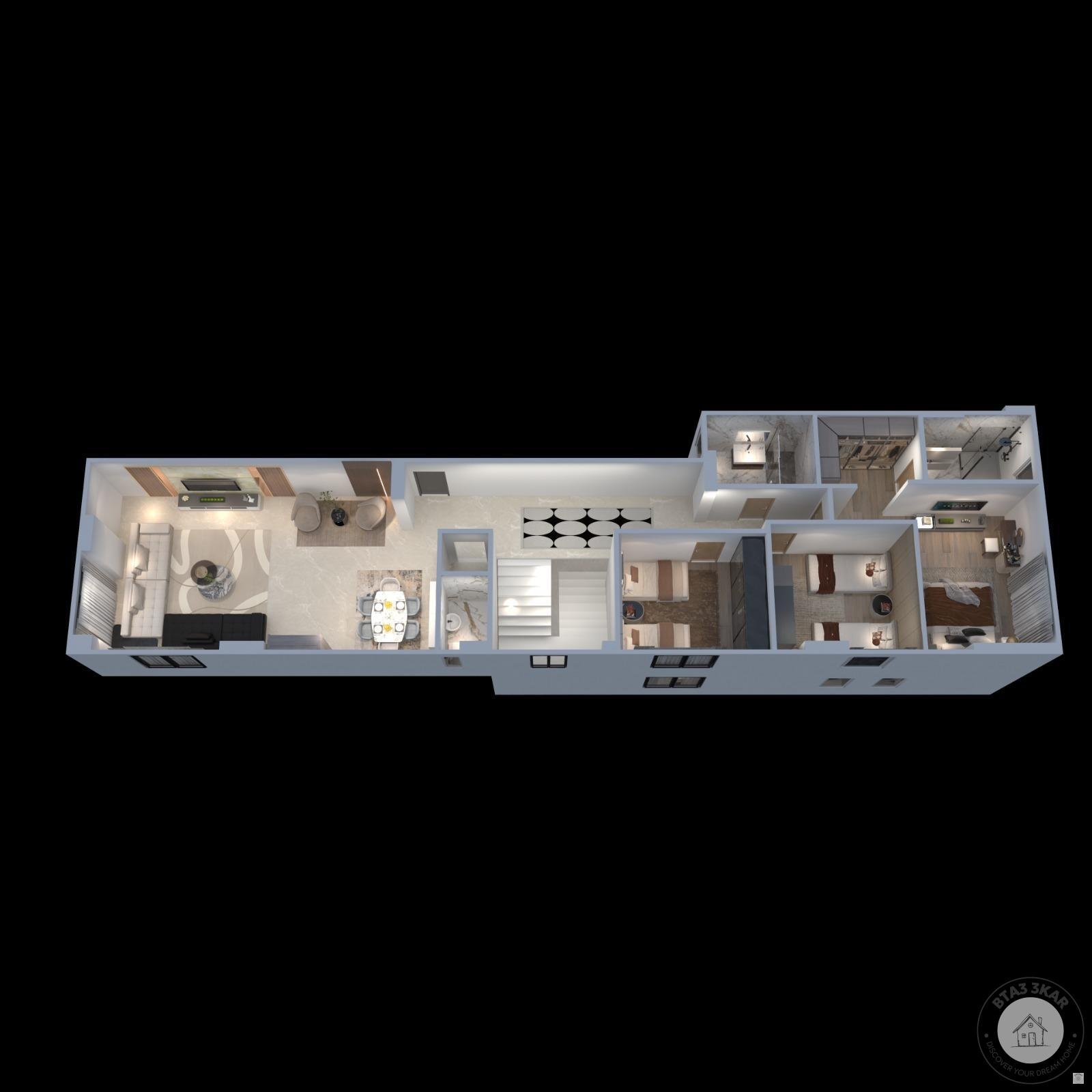 مشروع سكني بمنطقة غرب الجولف مربع الوزراء استلام فوري مساحات متنوعة