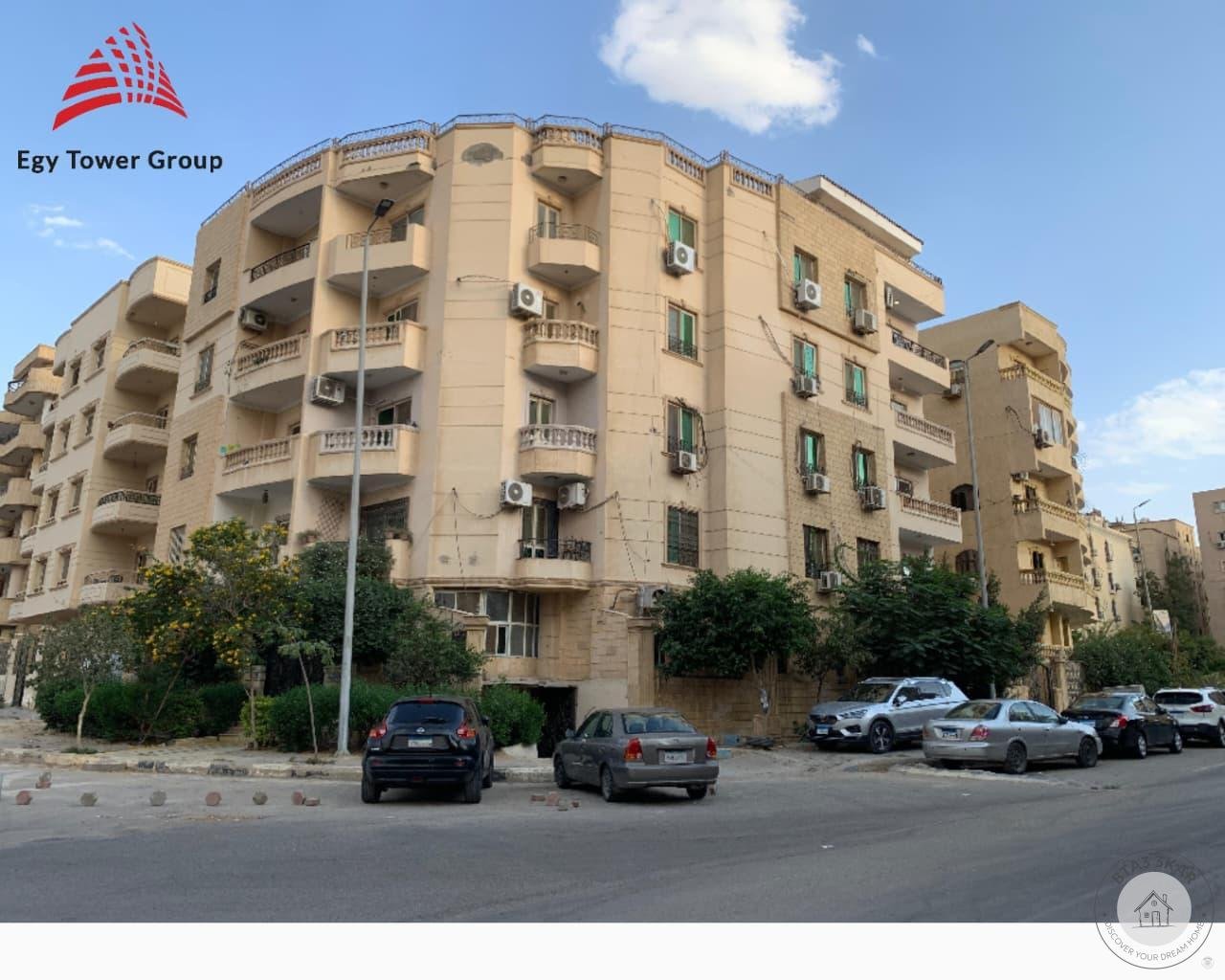 شقة بالنرجس عمارات دور ثالث تشطيب سوبر لوكس 132 م تحميل قديم