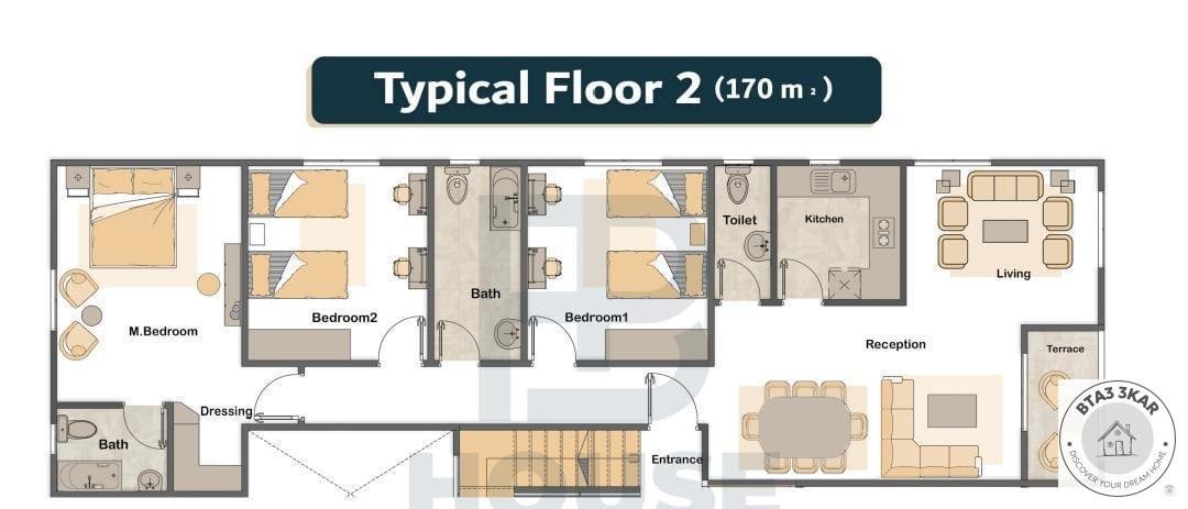 شقة 170م بالنرجس الجديدة  فيو جاردن صريح