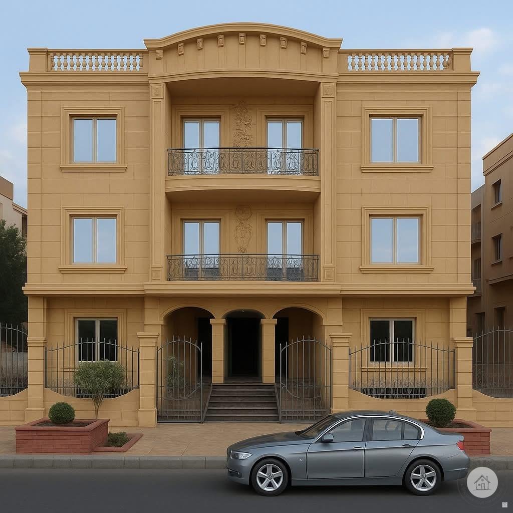 شقة دور اول 210 م  بمنطقة جنوب الاكاديمية فيو وايد جاردن