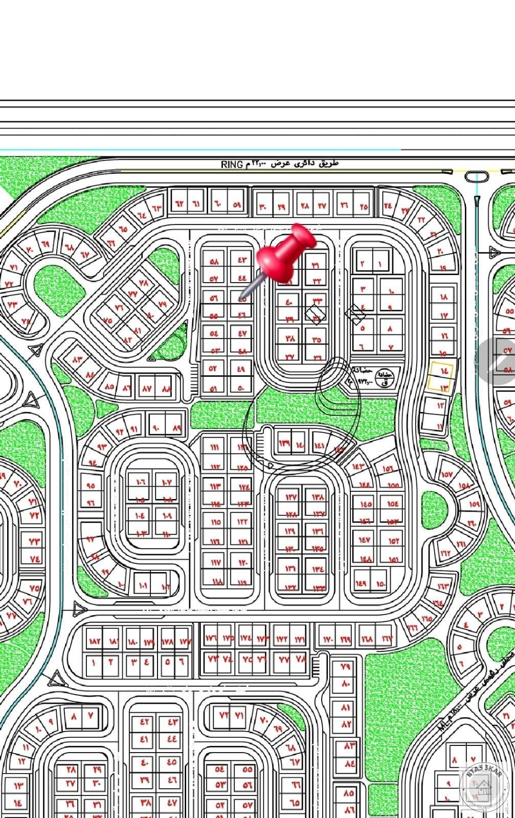 شقة 170 م دور ثاني امامي واجهة بجاردينيا