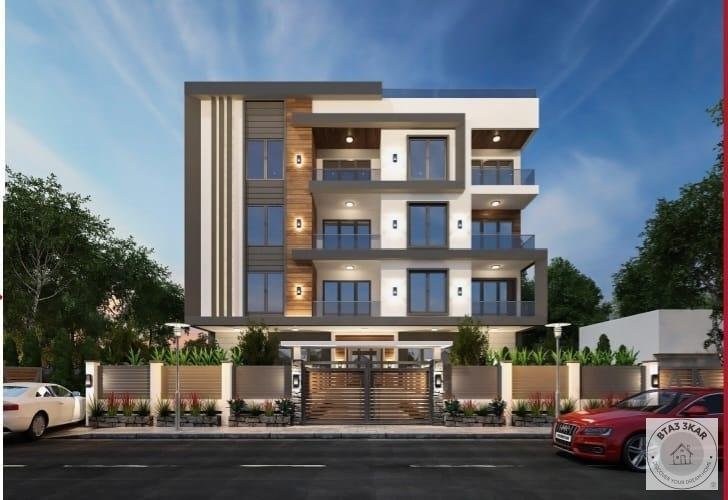 شقة 168م  دور متكرر أمامي