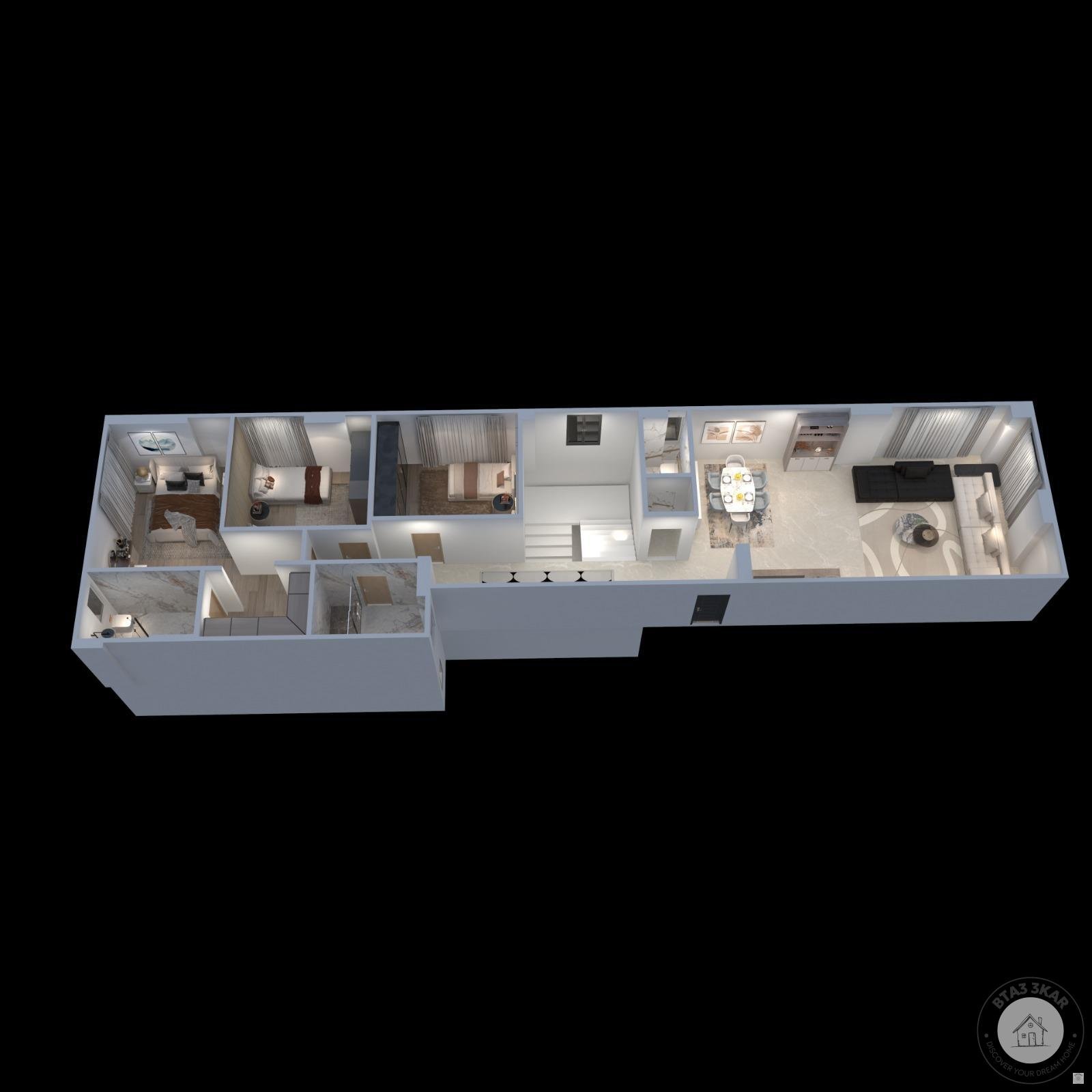 مشروع سكني بمنطقة غرب الجولف مربع الوزراء استلام فوري مساحات متنوعة