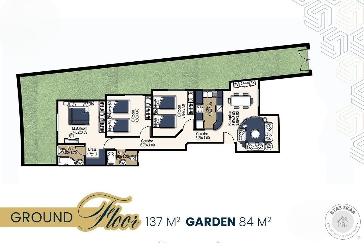 شقة بأميز مواقع النورث هاوس 160 م دخلة مباشرة من شارع التسعين الشمالي