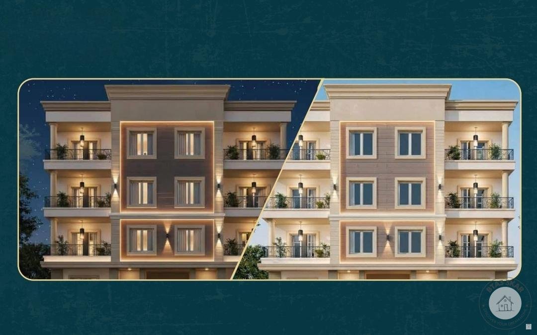 شقة في ميني كمباوند 155 م بمنطقة النورث هاوس فيو جاردن